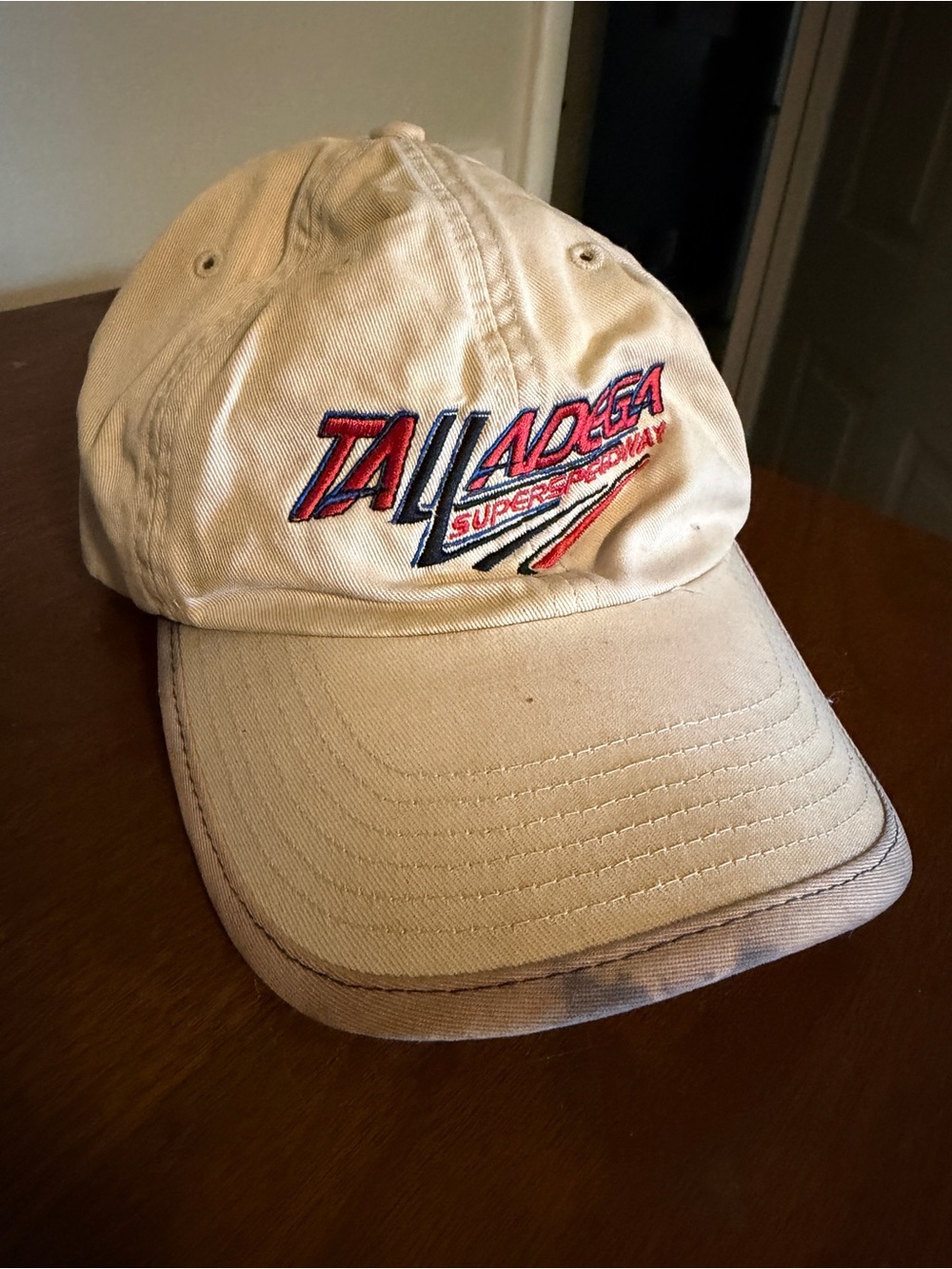 Talladega Superspeedway Beige Baseball Cap